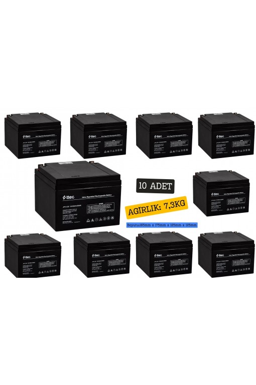 ttec 12V 26Ah BASE Bakımsız Kuru Akü ttec 12V 26Ah BASE Bakımsız Kuru Akü